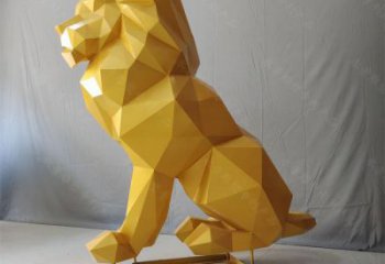 紹興獅子雕塑服務商，動物雕塑，不銹鋼獅子雕塑制作