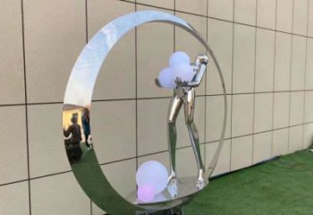 上城仙子雕塑展品，公園小品，景觀圓環(huán)仙子雕塑生產(chǎn)商