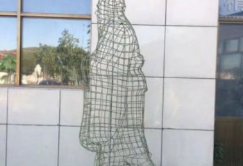 黔江鏤空孔子雕塑服務(wù)商，景觀雕塑，鐵藝校園人物雕塑選定
