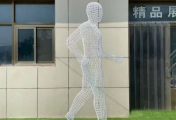 沙坪壩鏤空運動員雕塑服務(wù)商，美陳雕塑，鐵藝體育人物雕塑精選